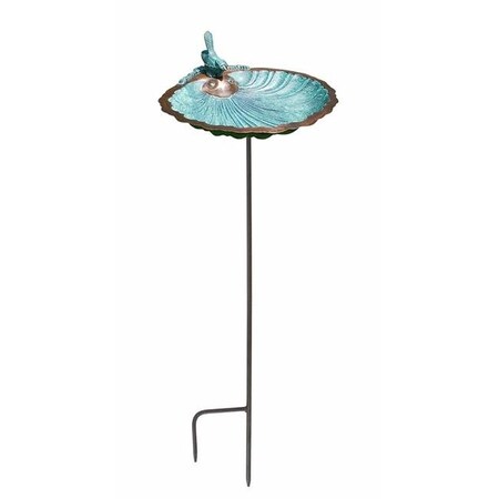 Achla Designs Achla BBM-01-S Scallop Shell Birdbath with stand BBM-01-S
